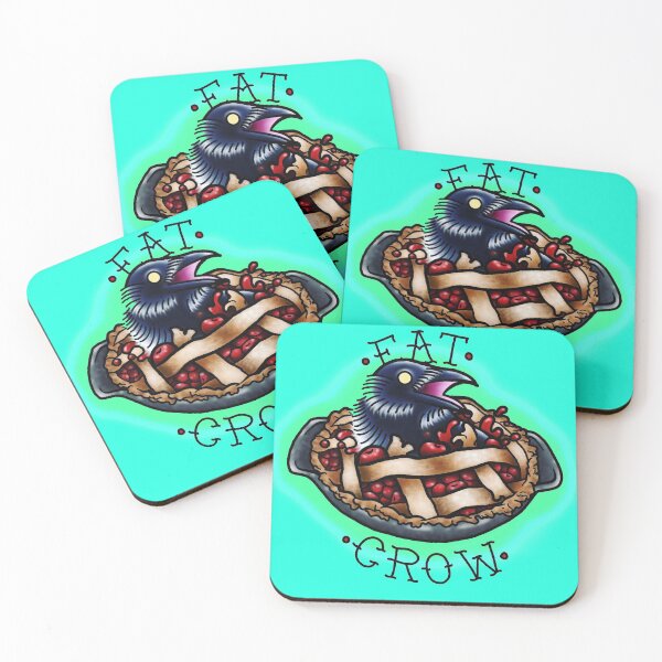 Item preview, Eat Crow Tattoo Flash Art designed and sold by Caseychaotic.