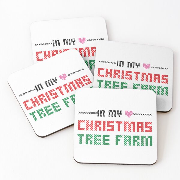Item preview, christmas tree farm designed and sold by Steph's Stickers.
