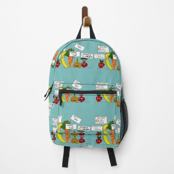 Item preview, Vegetables and Fruit Protesting Vegans designed and sold by Thispoeticlife.