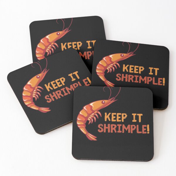 Item preview, Keep It Shrimple! designed and sold by UllUDesign.