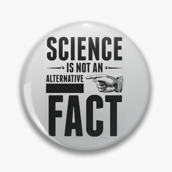 Item preview, Science is not an Alternative Fact stickers designed and sold by MadEDesigns.