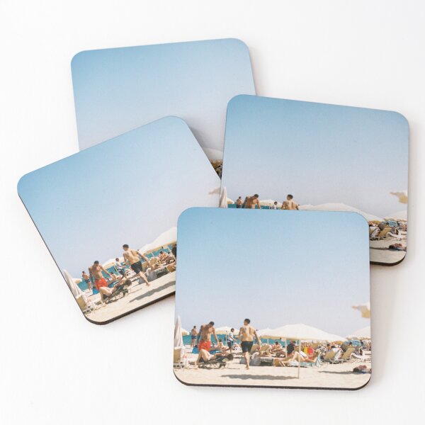 Item preview, Relaxing on a beach in Barcelona, Spain. designed and sold by alexpepelasev.