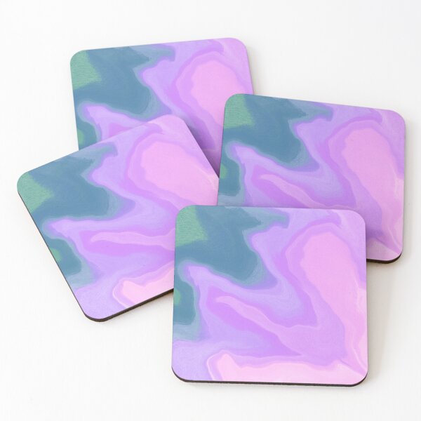 Item preview, Abstract pink purple green designed and sold by wordznart.