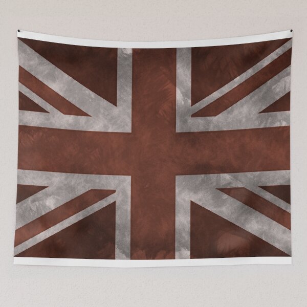 Item preview, Red Distressed Union Jack designed and sold by pjmorley.