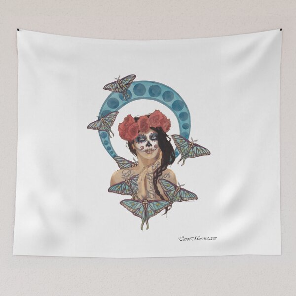 Item preview, The Moon - La Luna designed and sold by tarotmuertos.