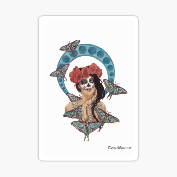 Item preview, The Moon - La Luna  designed and sold by tarotmuertos.