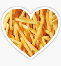 Fries Love Sticker