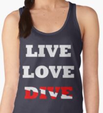 LIVE LOVE DIVE Women's Tank Top