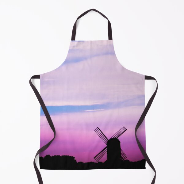 Item preview, Pitstone Windmill Sunset designed and sold by FOLK ART FUSION by heidiannemorris.