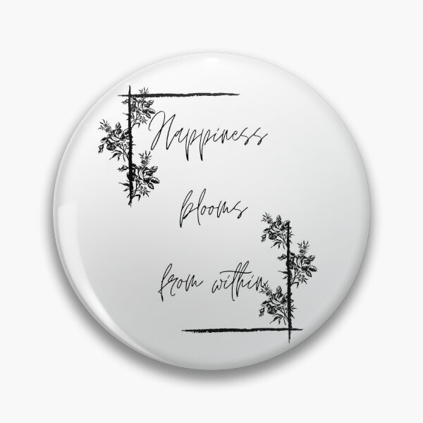 Item preview, Happiness Blooms From Within designed and sold by Gaby-Design.