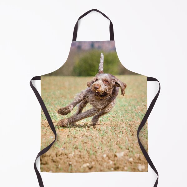 Item preview, Leaning into the wind Spinone  by heidiannemorris designed and sold by FOLK ART FUSION by heidiannemorris.