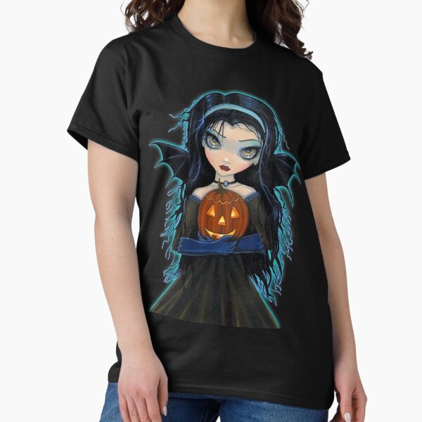 Item preview, October Woods Cute Big Eye Vampire Art designed and sold by Molly  Harrison.