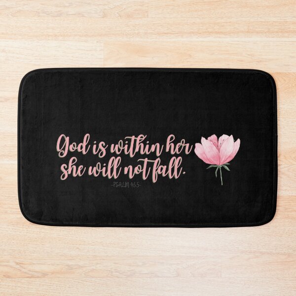 Item preview, God Is Within Her She Will Not Fall  designed and sold by KarolinaPaz.