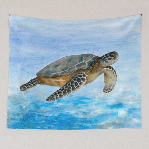 Item preview, Turtle 1 Sea Ocean designed and sold by artbylucie.