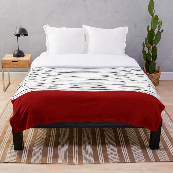 Item preview, Deep Red - Modern Abstract Line Art designed and sold by Aryeh Studio.