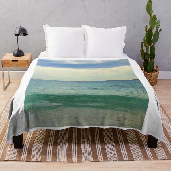 Item preview, Wild white waves Indian Ocean designed and sold by TopBaseline.