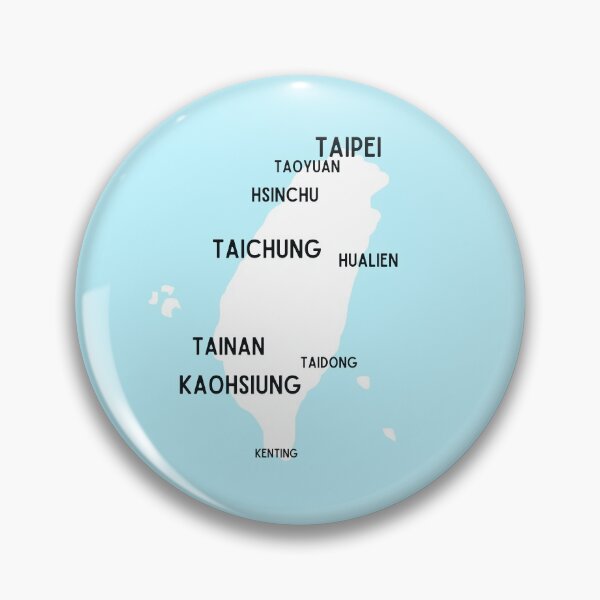 Artikelvorschau, Taiwan Karte entworfen und verkauft von Kaixiu-Art.