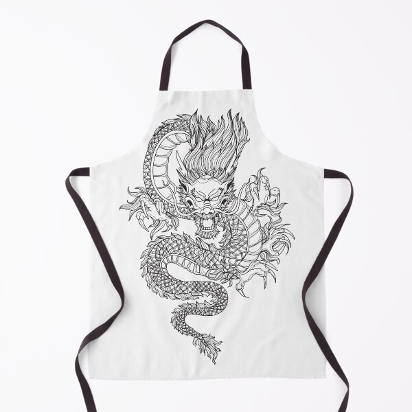 Item preview, Chinese Dragon Hand Drawing designed and sold by Working Pajama.