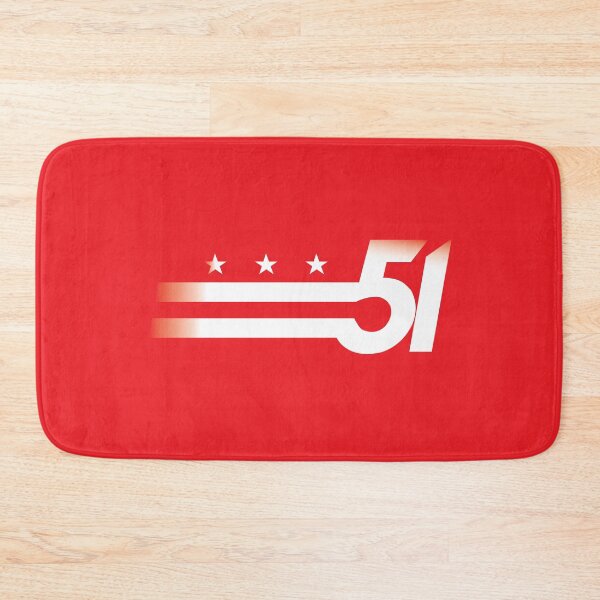 Item preview, DC 51st State White on Red designed and sold by annarns.