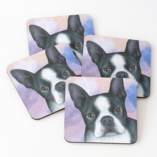 Item preview, Dog 128 Boston Terrier designed and sold by artbylucie.