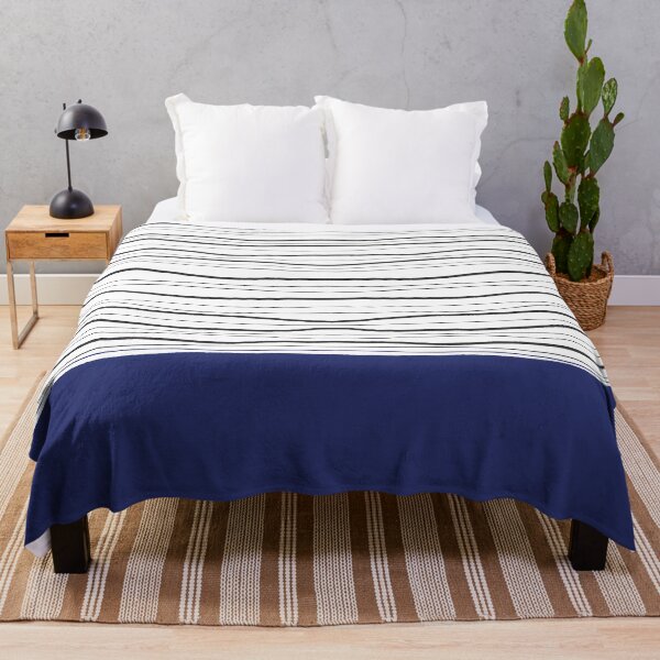 Item preview, Royal Blue - Modern Abstract Line Art designed and sold by Aryeh Studio.