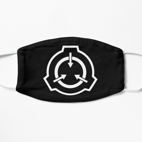 Scp Foundation Logo Face Masks for Sale