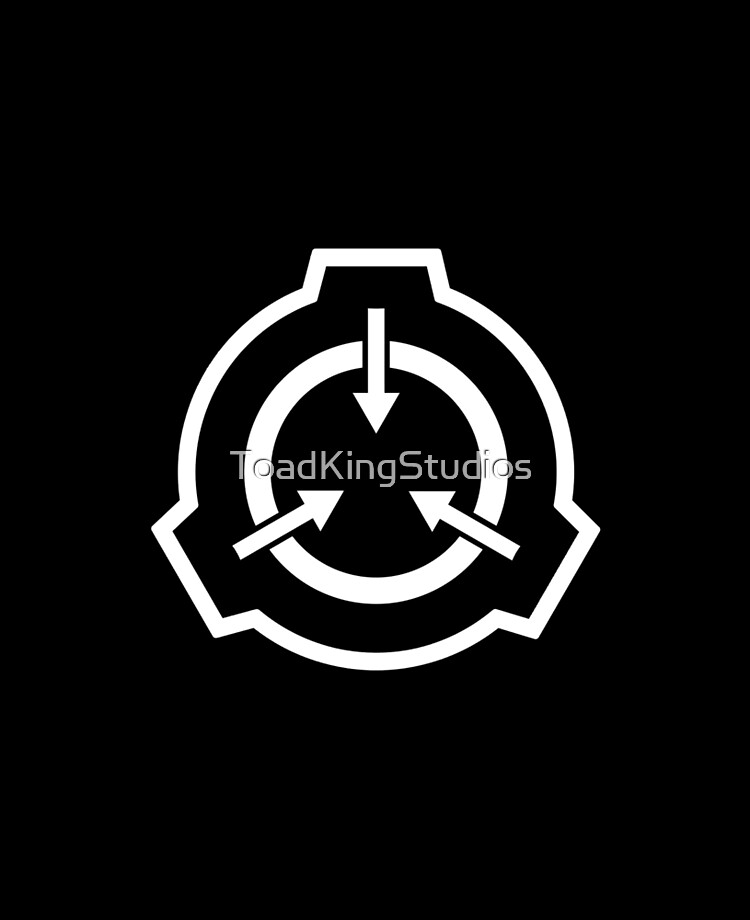 SCP Foundation Logo White lines | Postcard