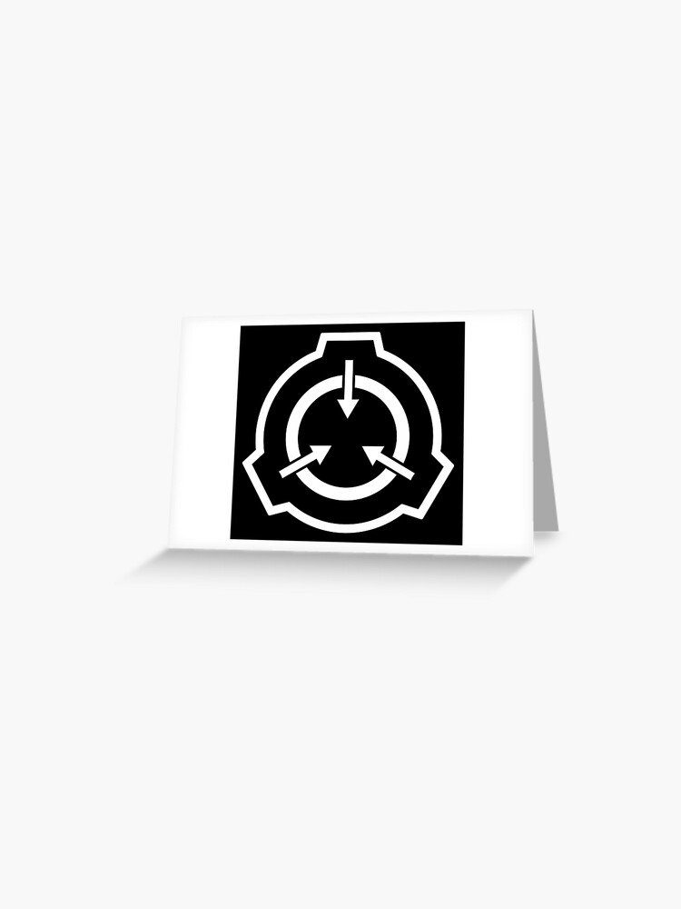 SCP Foundation Logo White lines | Postcard