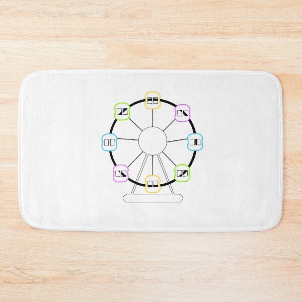 Item preview, cute ferris wheel designed and sold by Grace Nugent.