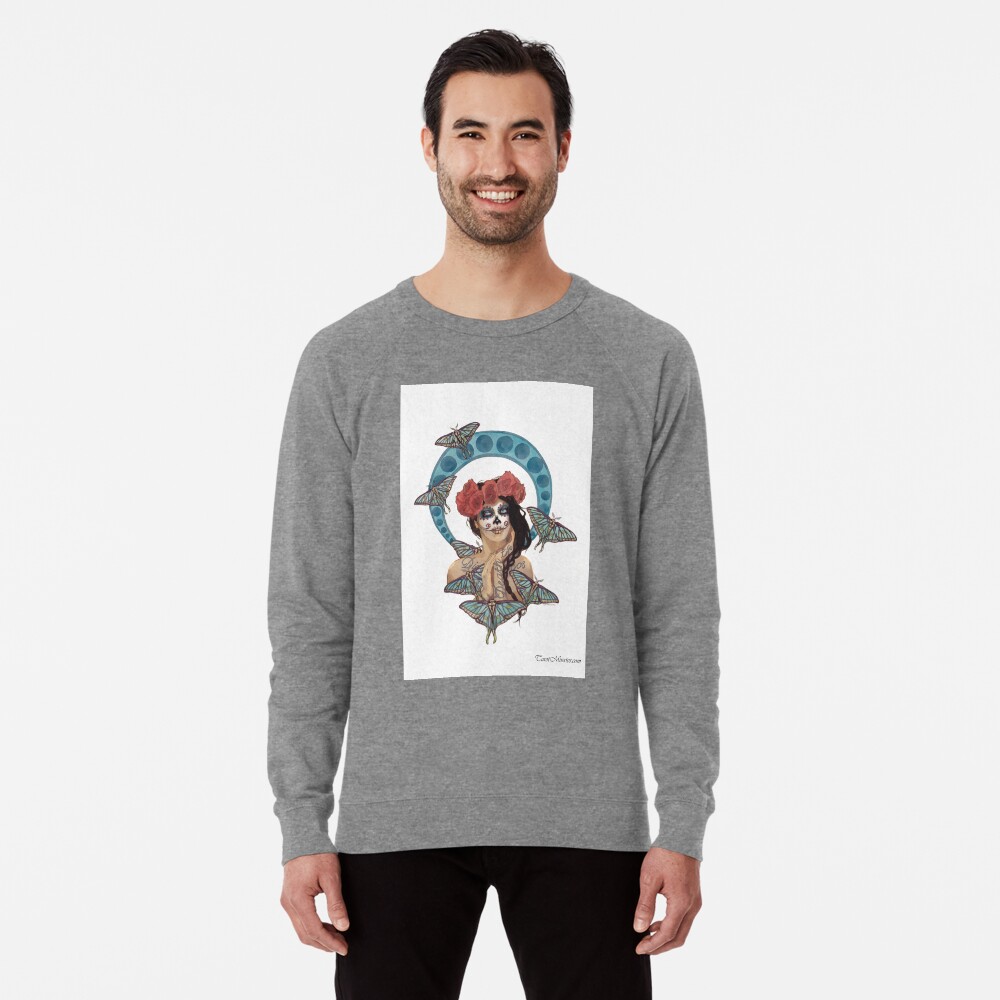 Item preview, Lightweight Sweatshirt designed and sold by tarotmuertos.