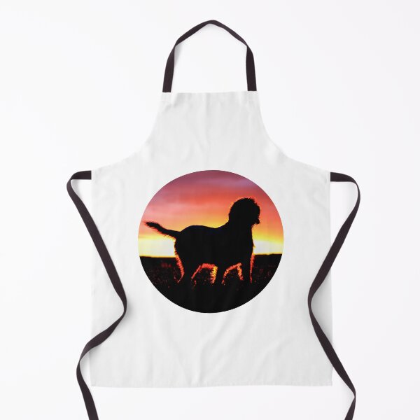 Item preview, Spinone Sunset Silhouette designed and sold by FOLK ART FUSION by heidiannemorris.