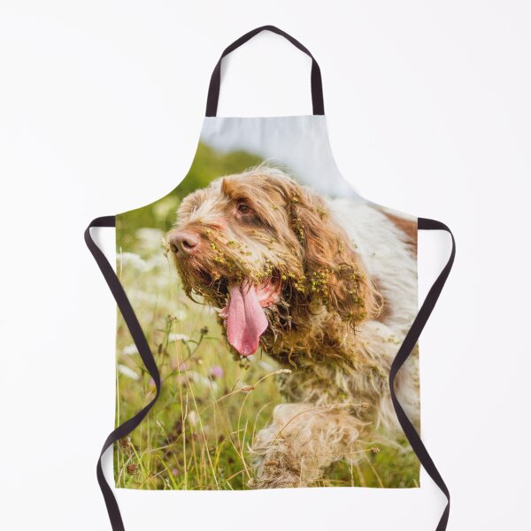 Item preview, Covered in Cleavers Spinone designed and sold by FOLK ART FUSION by heidiannemorris.