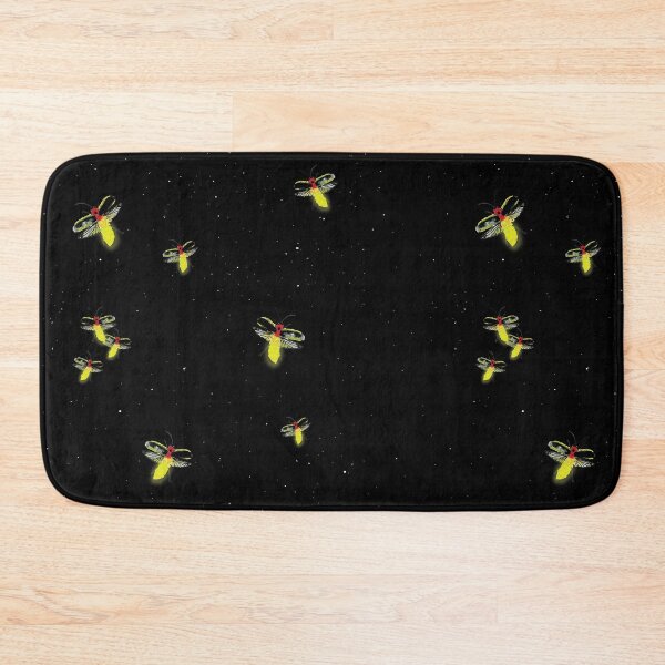Item preview, Fireflies lightning bugs summer night sky designed and sold by heartofanna.