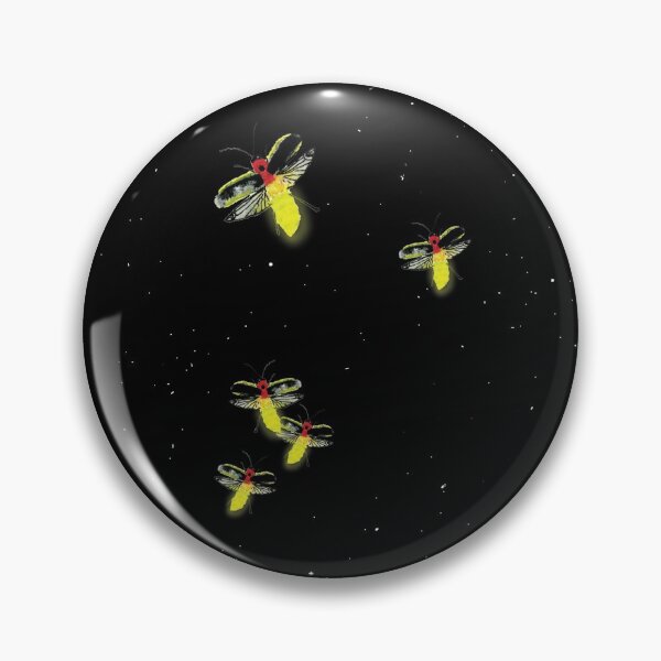 Item preview, Fireflies lightning bugs summer night sky designed and sold by heartofanna.