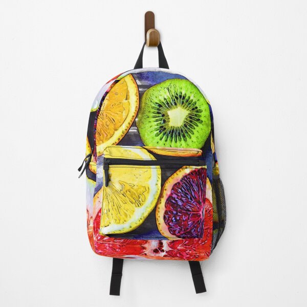 Item preview, Colorful Citrus Fruits Kiwi Orange Pomegranate - For Fruit Lovers. designed and sold by ColortrixArt.