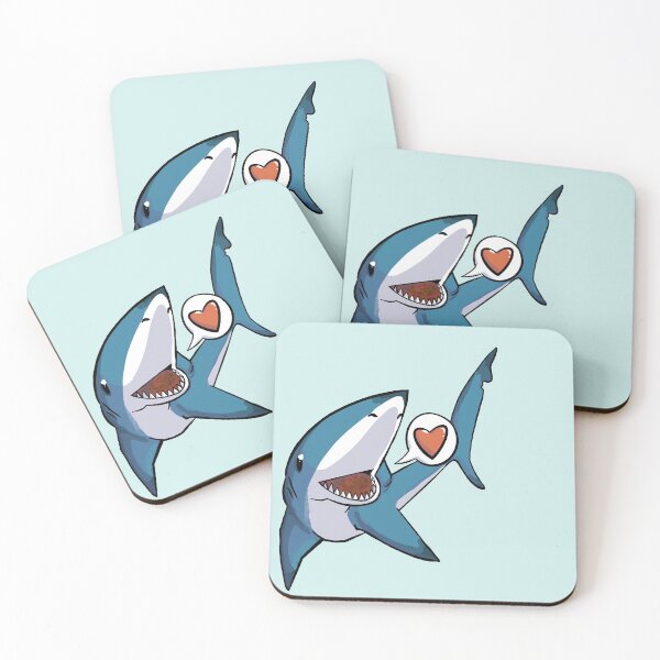 Item preview, Happy lovely shark friend designed and sold by daisyhillyard.