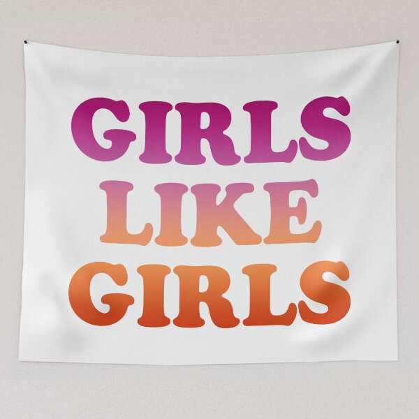 Item preview, Girls Like Girls (Lesbian Pride) designed and sold by paralia.