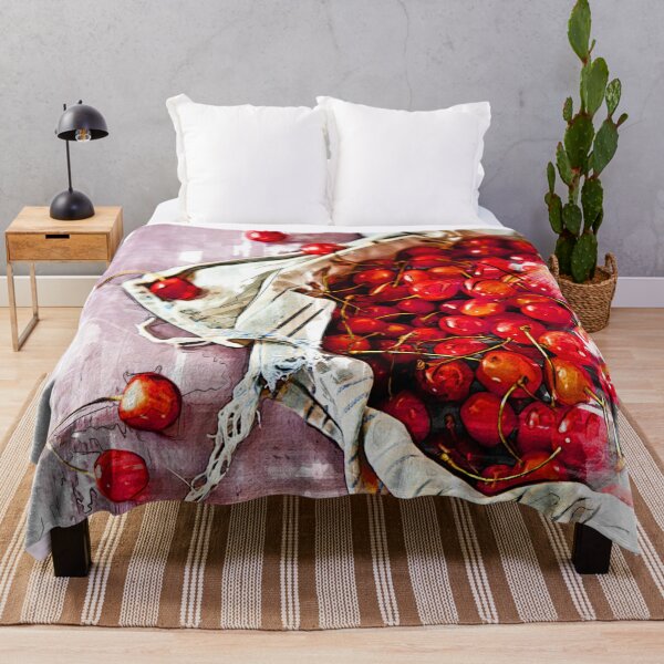 Item preview, Juicy Red Cherries In A Bag - For Fruit Lovers. designed and sold by ColortrixArt.