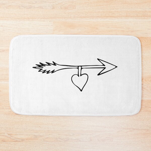 Item preview, Doodle cupid arrow with heart designed and sold by GulArt.