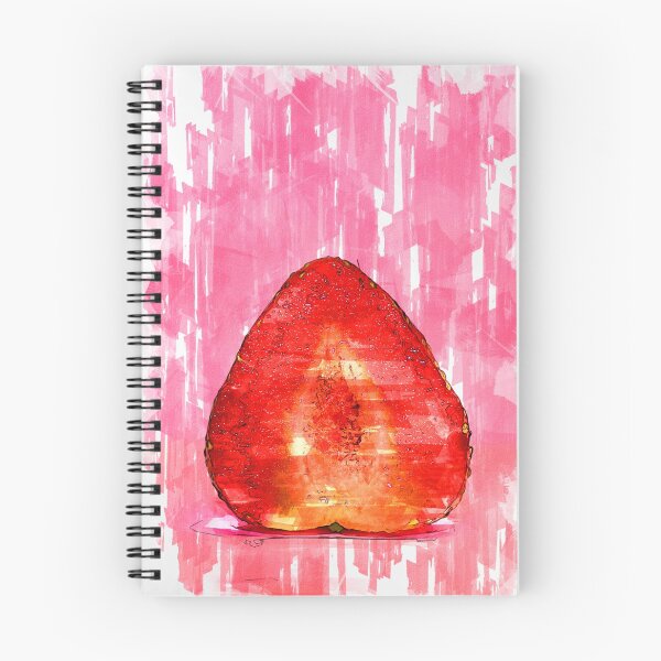 Item preview, Juicy Half Cut Strawberry - For Fruit Lovers. designed and sold by ColortrixArt.