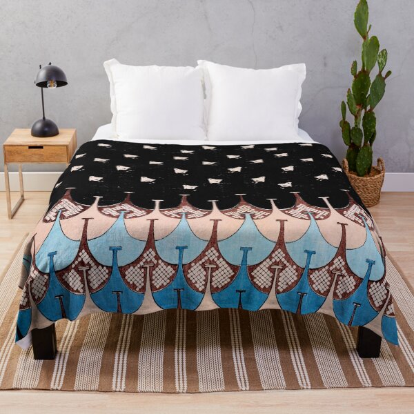 Item preview, Vintage design with roofs and birds designed and sold by popgrunge.