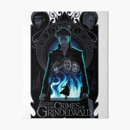 the crimes of grindelwald Art Board Print
