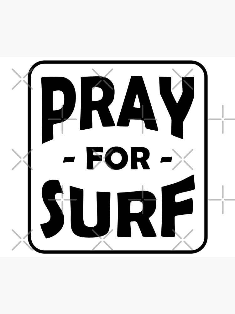 Discover Pray For Surf Tapestry