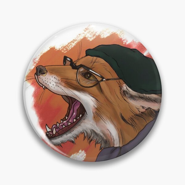 Item preview, Hipster Fox designed and sold by DoodleBugg.