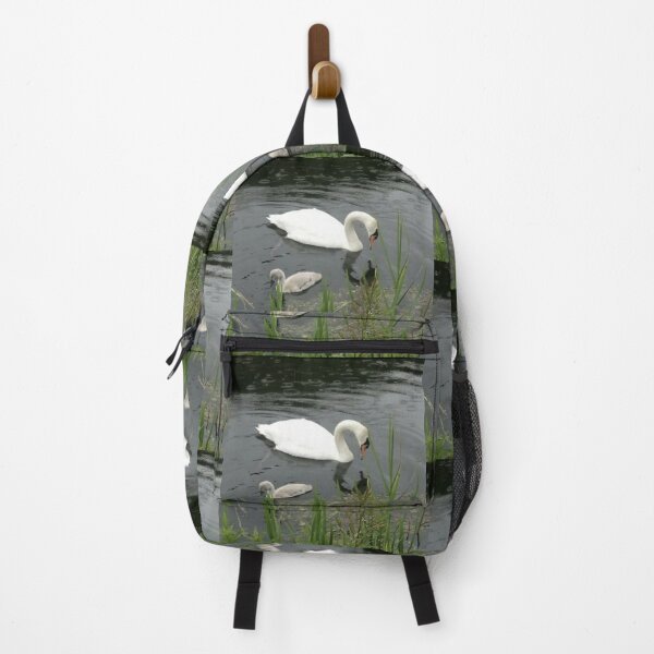 Item preview, Swan and Cygnet gazing into water designed and sold by glowvim.