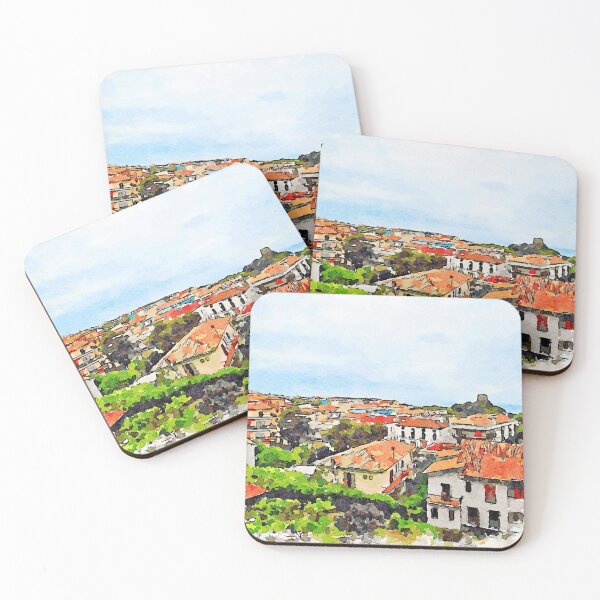 Item preview, Landscape of Scalea with the watchtower designed and sold by Giuseppe Cocco.