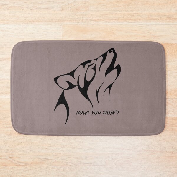 Item preview, Howl you doin'? designed and sold by EvaWolf.