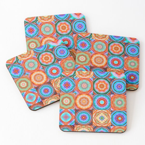Item preview, Moroccan arabic boho hippy tile pattern designed and sold by Red Witch Art.