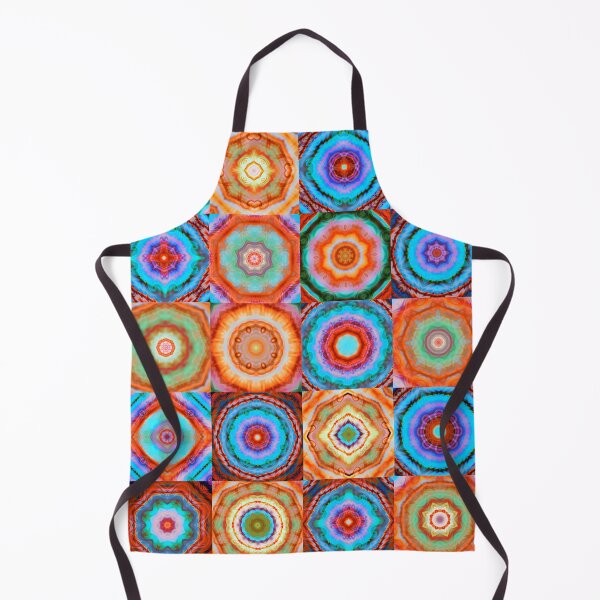 Item preview, Moroccan arabic boho hippy tile pattern designed and sold by Red Witch Art.