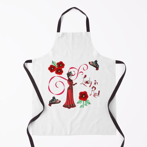 Item preview, Lady in Red Motif designed and sold by Sharon Schwalbe.